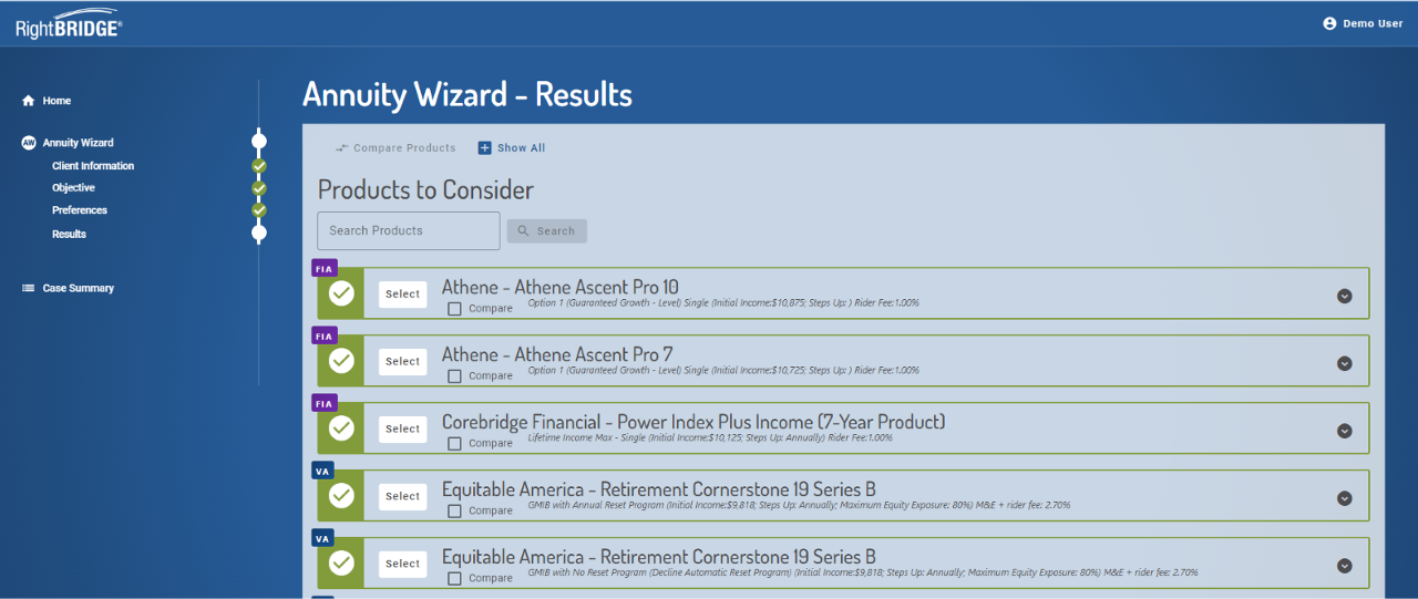 Annuity Compliance Solution RightBRIDGE
